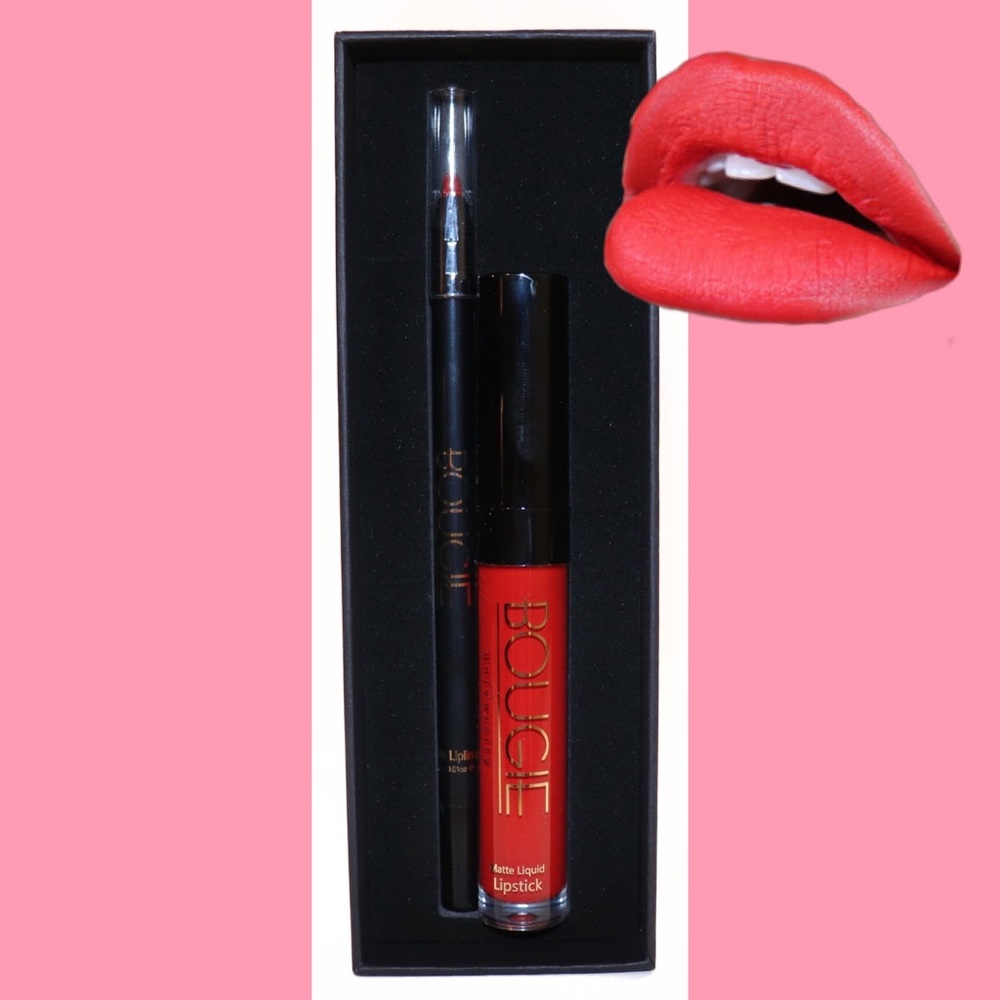 Queenin Matte True Red Lip Kit - BOUTIQUE
